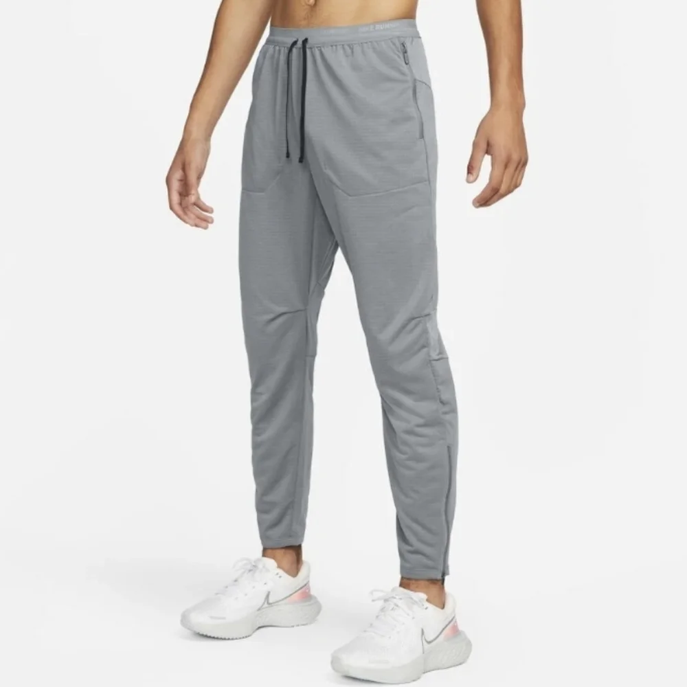 Nike Phenom Elite Dri-FIT Knit Mens Running Pants XXL Gray Gym Joggers